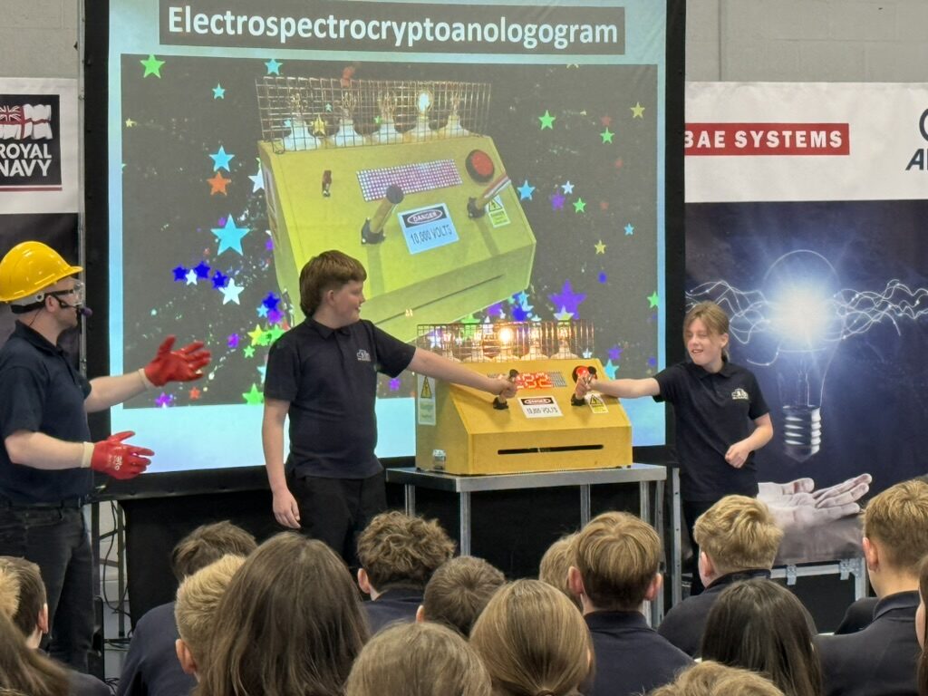 BAE Roadshow Electrifies Students at Bay House and Gomer Junior School!